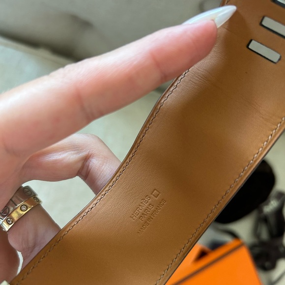 HERMES COLLIER DE CHIEN CROCODILE BRACELET NEW! - Picture 11 of 17